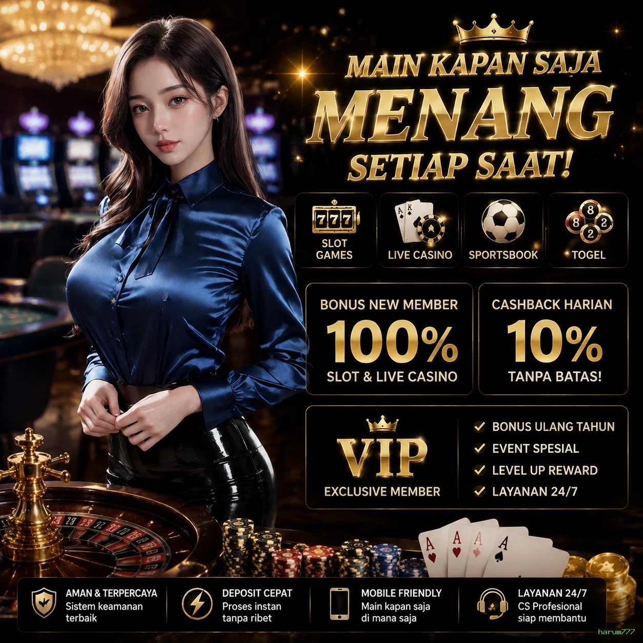 Bagaimana harum777 Menawarkan Pengalaman Bermain yang Optimal
